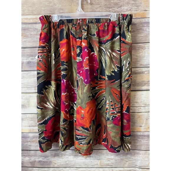 Basic Editions Woman Plus Size Shirt and Shorts Set 22W 24W Pink Floral Print NW - Picture 6 of 8